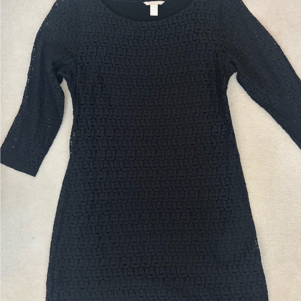 Banana Republic Black Mini Dress